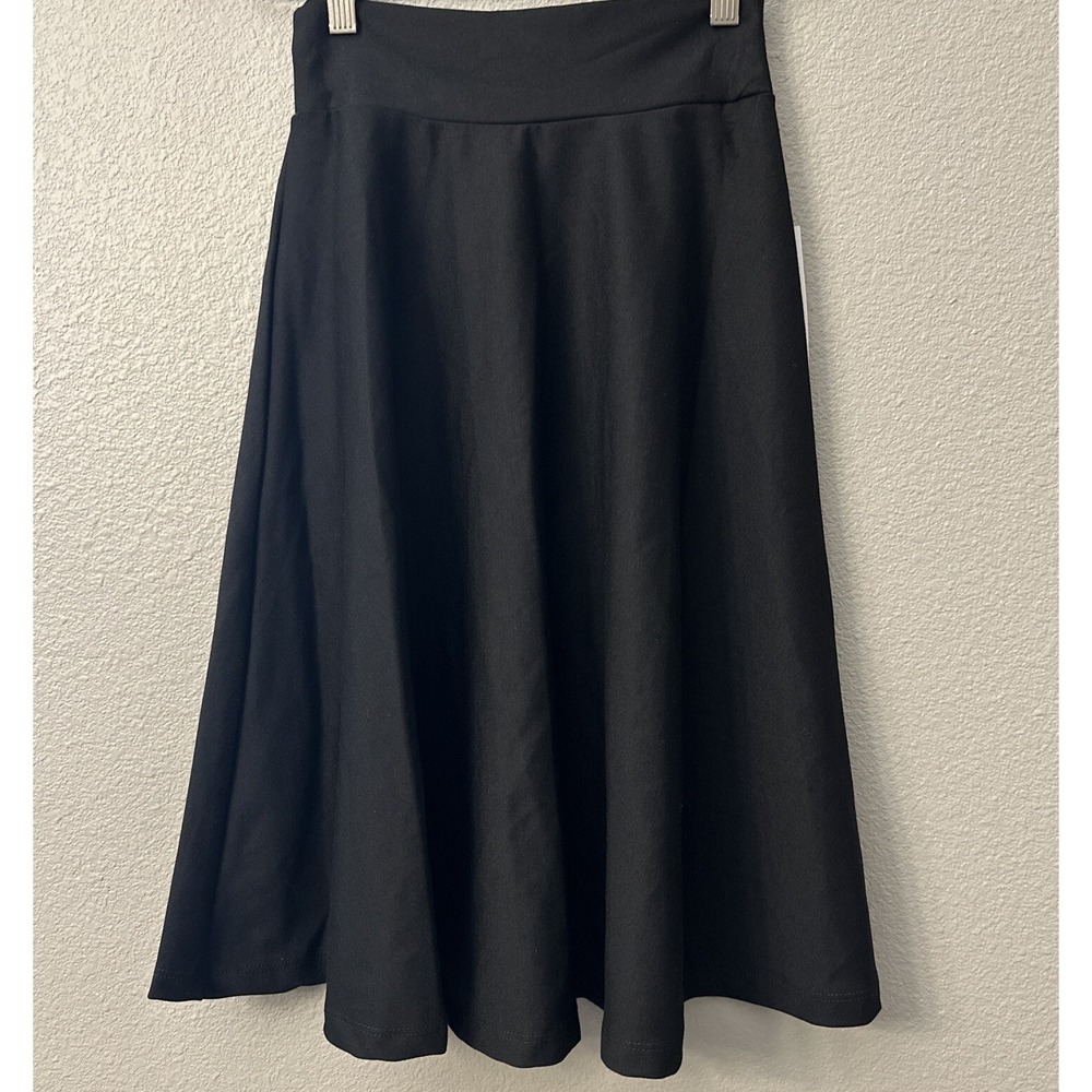 NWT Women Black Skirt Linda Leal Size XX-Small 2X Style MDKK0290